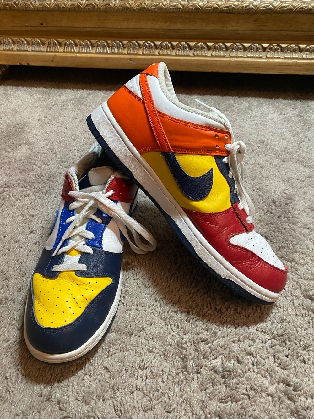Nike Dunk Low What The Multi color casual Sneakers men’s size 12 US